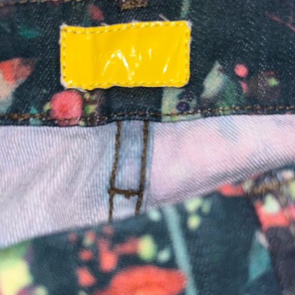 MOTHER The Looker Ankle Zip Jeans in Magical Forest - Picture 2 of 7